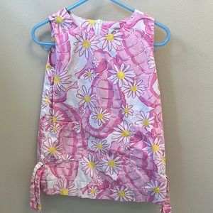 Lilly Pulitzer girls cotton floral dress size 2t